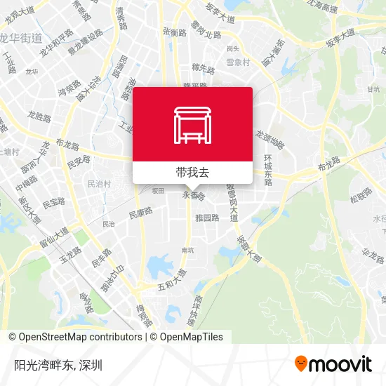 阳光湾畔东地图