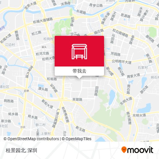 桂景园北地图
