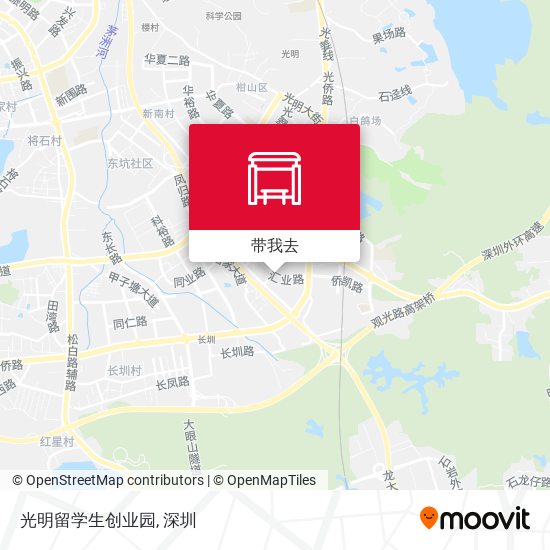 光明留学生创业园地图