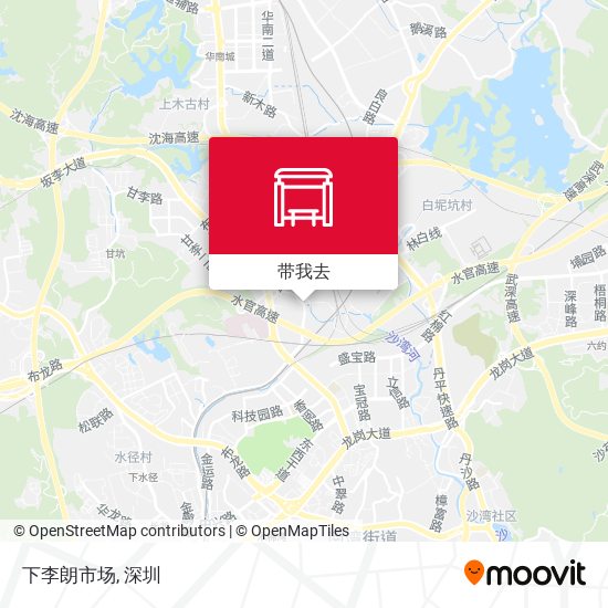 下李朗市场地图