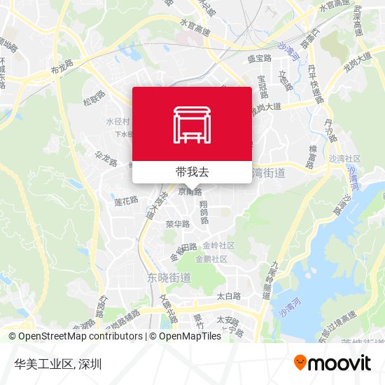 华美工业区地图
