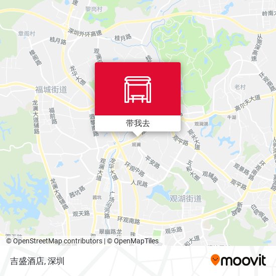 吉盛酒店地图