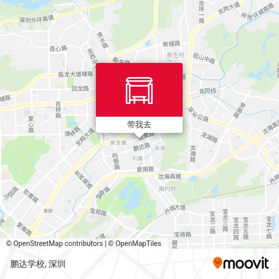 鹏达学校地图