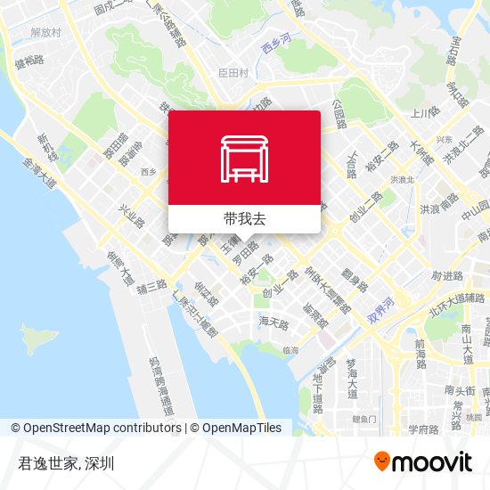 君逸世家地图
