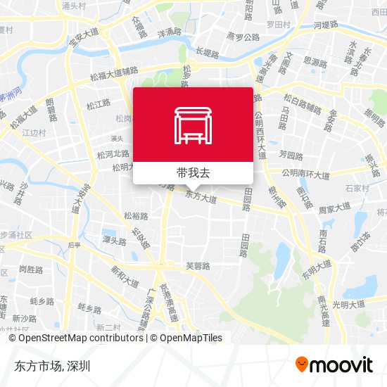 东方市场地图