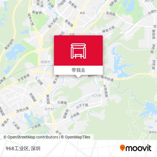 968工业区地图