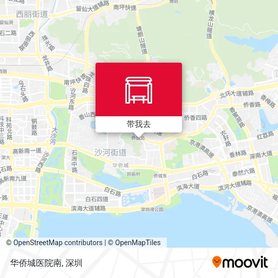 华侨城医院南地图