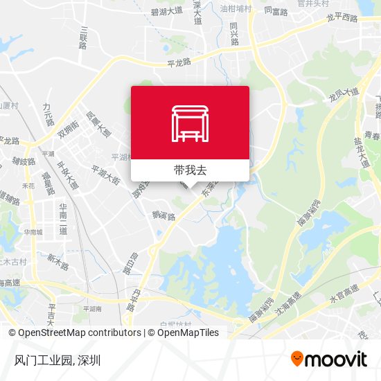 风门工业园地图