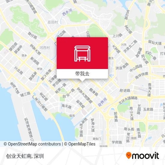 创业天虹南地图