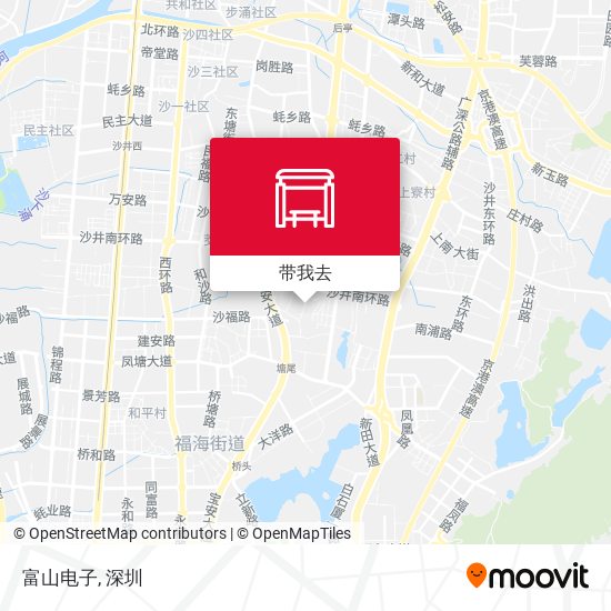 富山电子地图