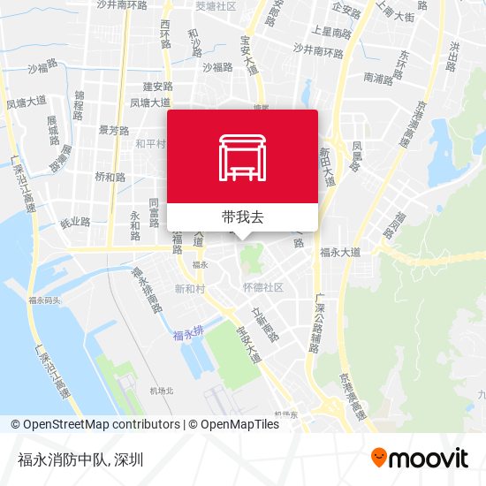 福永消防中队地图