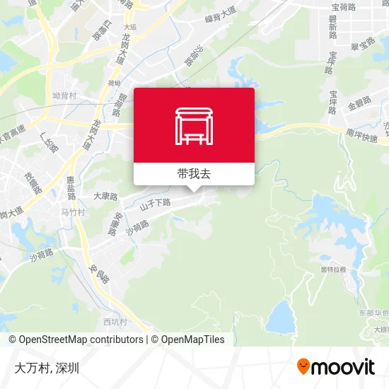 大万村地图