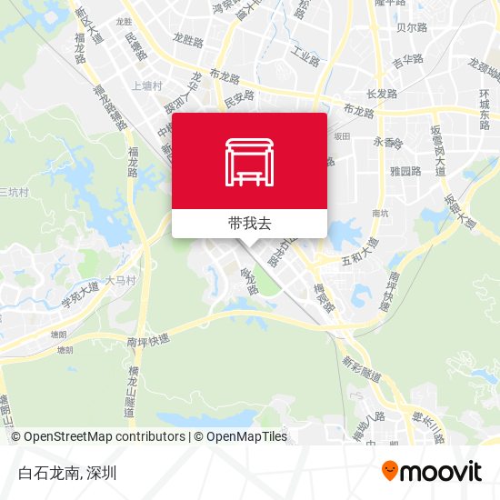 白石龙南地图