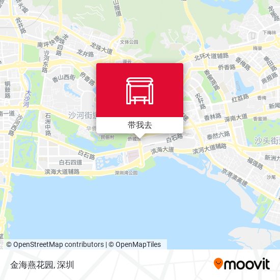 金海燕花园地图