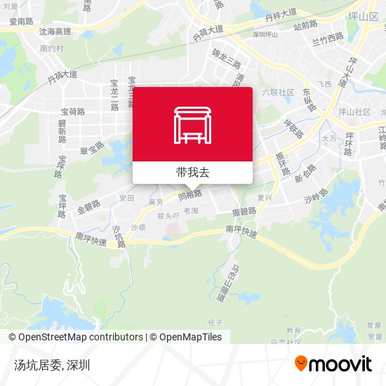 汤坑居委地图