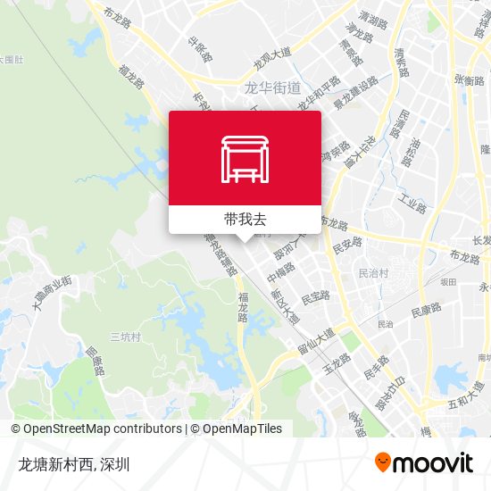 龙塘新村西地图