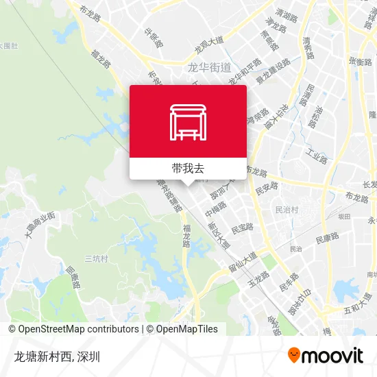 龙塘新村西地图