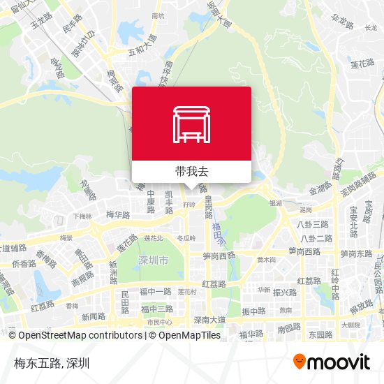 梅东五路地图