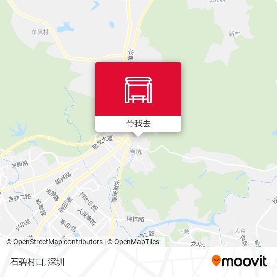 石碧村口地图