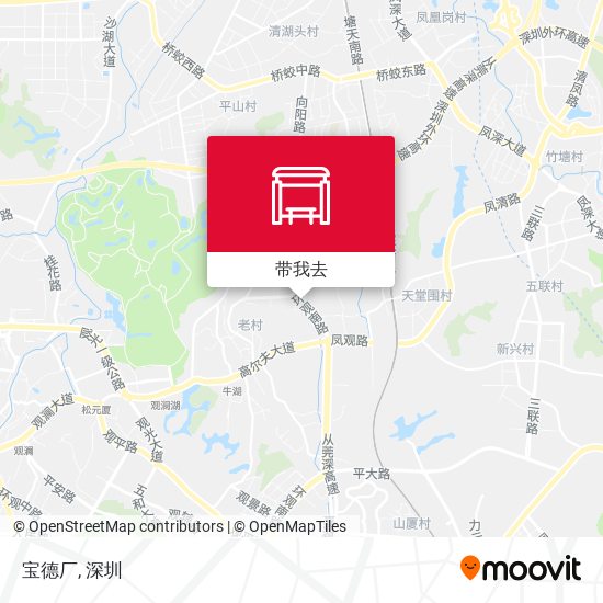 宝德厂地图