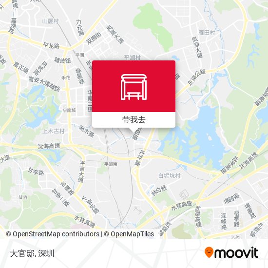 大官邸地图