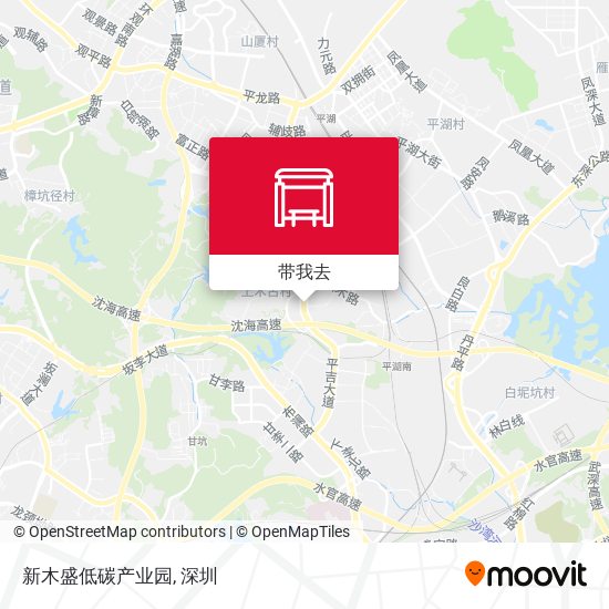 新木盛低碳产业园地图
