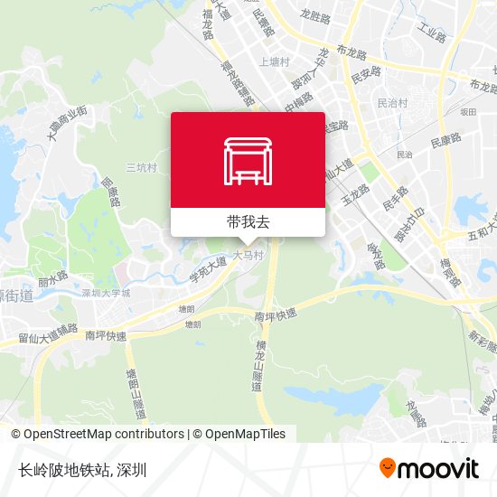 长岭陂地铁站地图
