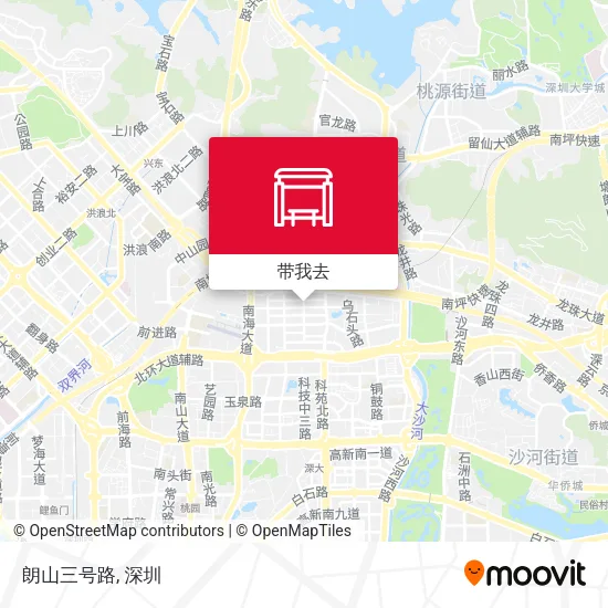 朗山三号路地图