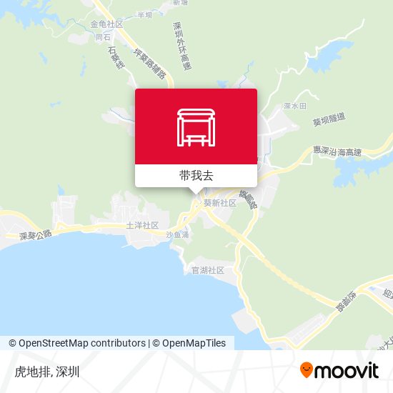 虎地排地图