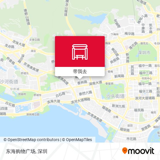 东海购物广场地图