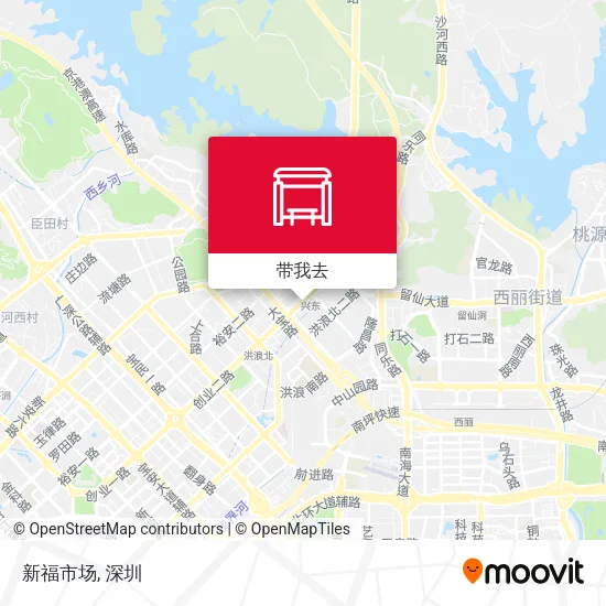 新福市场地图