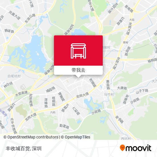 丰收城百货地图