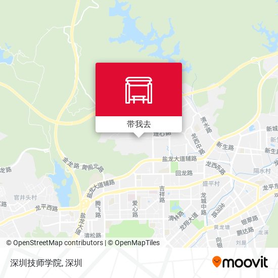深圳技师学院地图