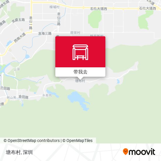 塘布村地图