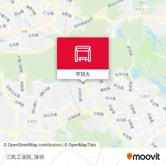 三民工业区地图