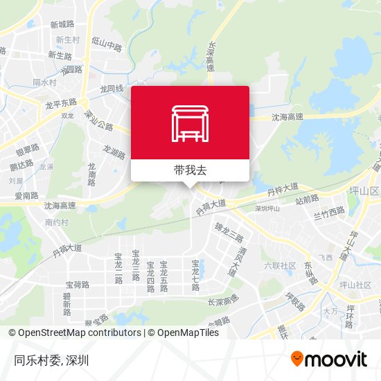 同乐村委地图