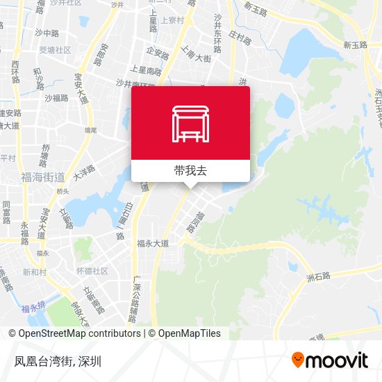 凤凰台湾街地图