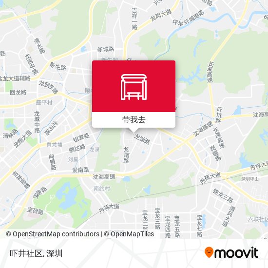 吓井社区地图