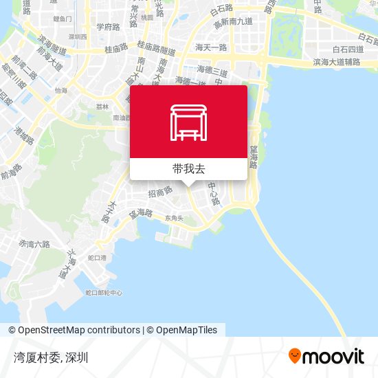 湾厦村委地图
