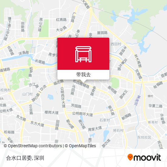 合水口居委地图