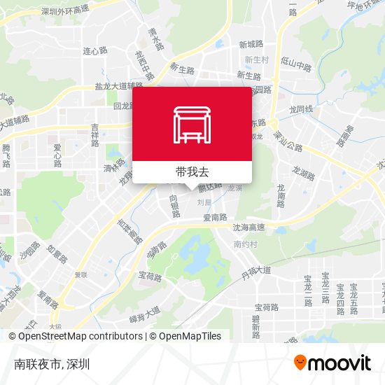 南联夜市地图