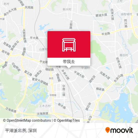 平湖派出所地图