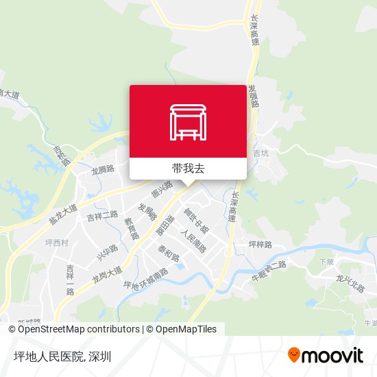 坪地人民医院地图