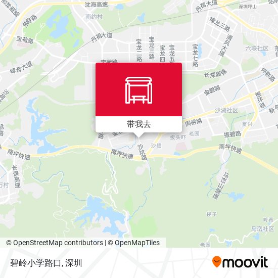 碧岭小学路口地图