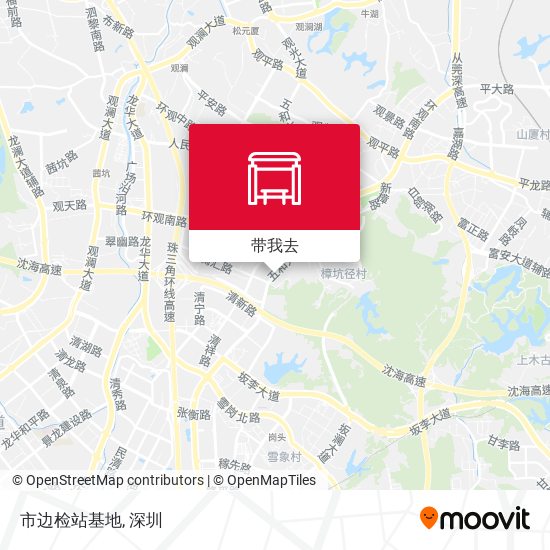 市边检站基地地图