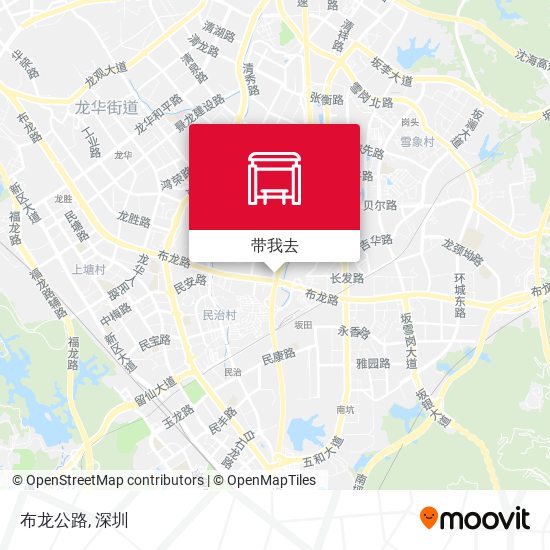 布龙公路地图