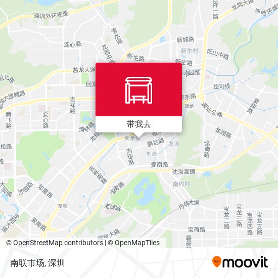南联市场地图