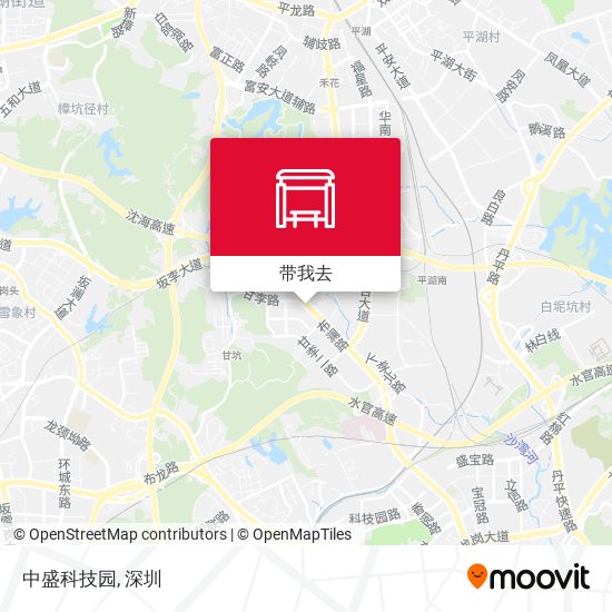 中盛科技园地图