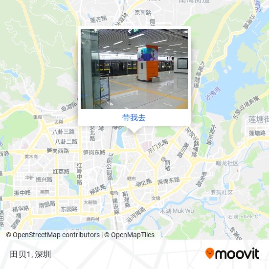 田贝1地图