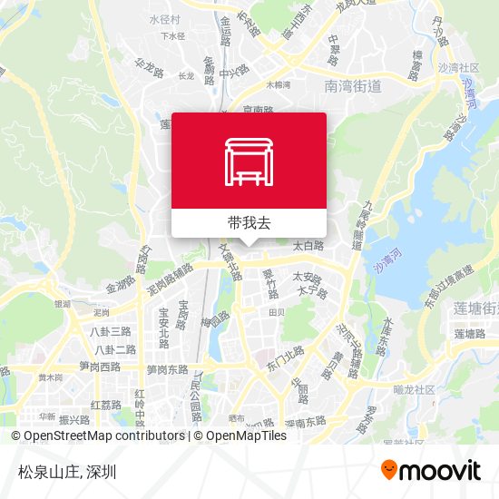 松泉山庄地图